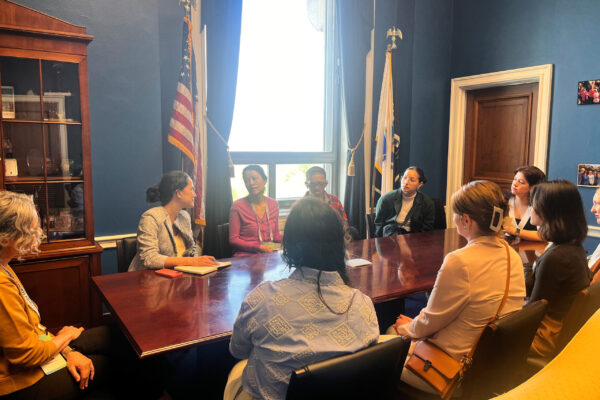 Massachusetts delegation meets with Congresswoman Katherine Clark's office