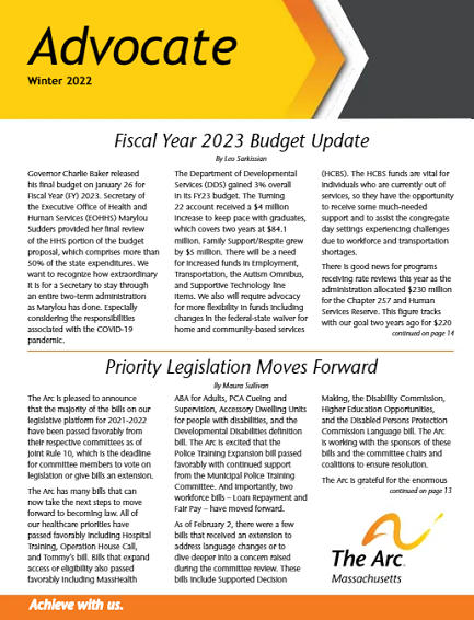 Advocate: The Winter 2022 Issue Is Now Online
