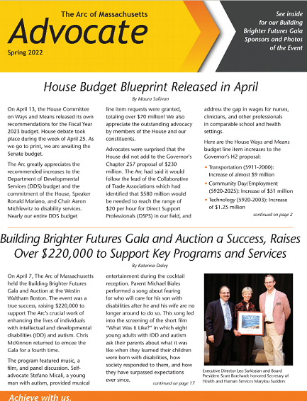 Advocate: The Spring 2022 Issue Is Now Online
