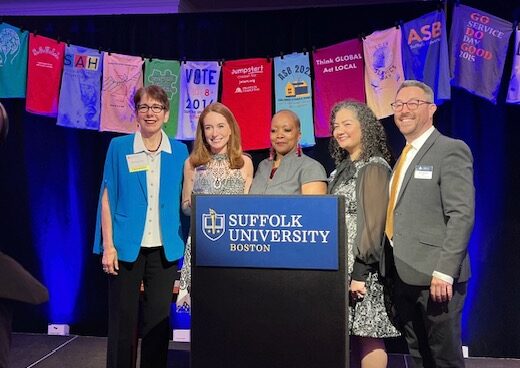 The Arc’s Maura Sullivan Honored with Inaugural Commitment to Service Award by Suffolk University