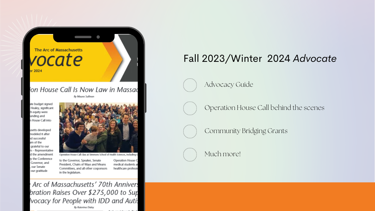 Advocate: The Joint Fall 2023/Winter 2024 Issue Is Now Online