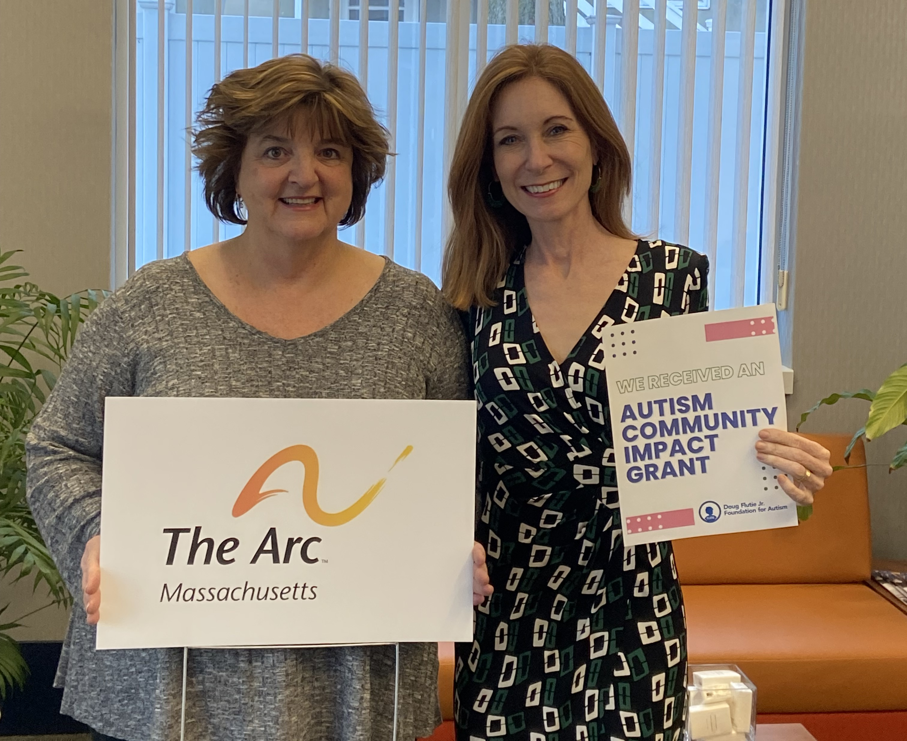 RELEASE: The Arc of Massachusetts Receives Autism Community Impact Grant from Doug Flutie, Jr. Foundation for Autism for $10,000