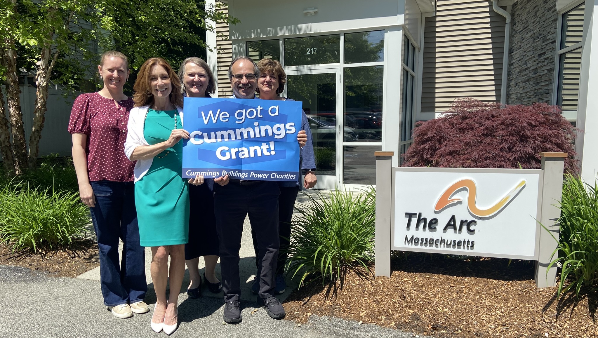 RELEASE: The Arc of Massachusetts Receives $135,000 Grant from Cummings Foundation