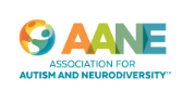 the aane logo with the words association for autism and neurodiversity