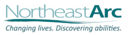 the logo for the north east arc