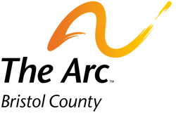 a black background with a yellow and orange logo