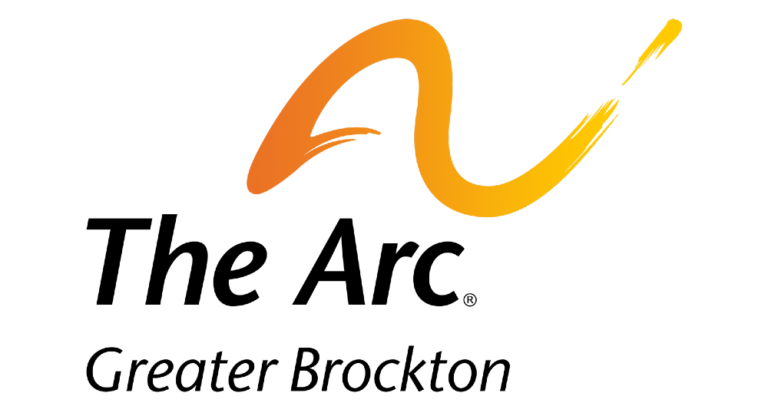 a black background with an orange and yellow logo