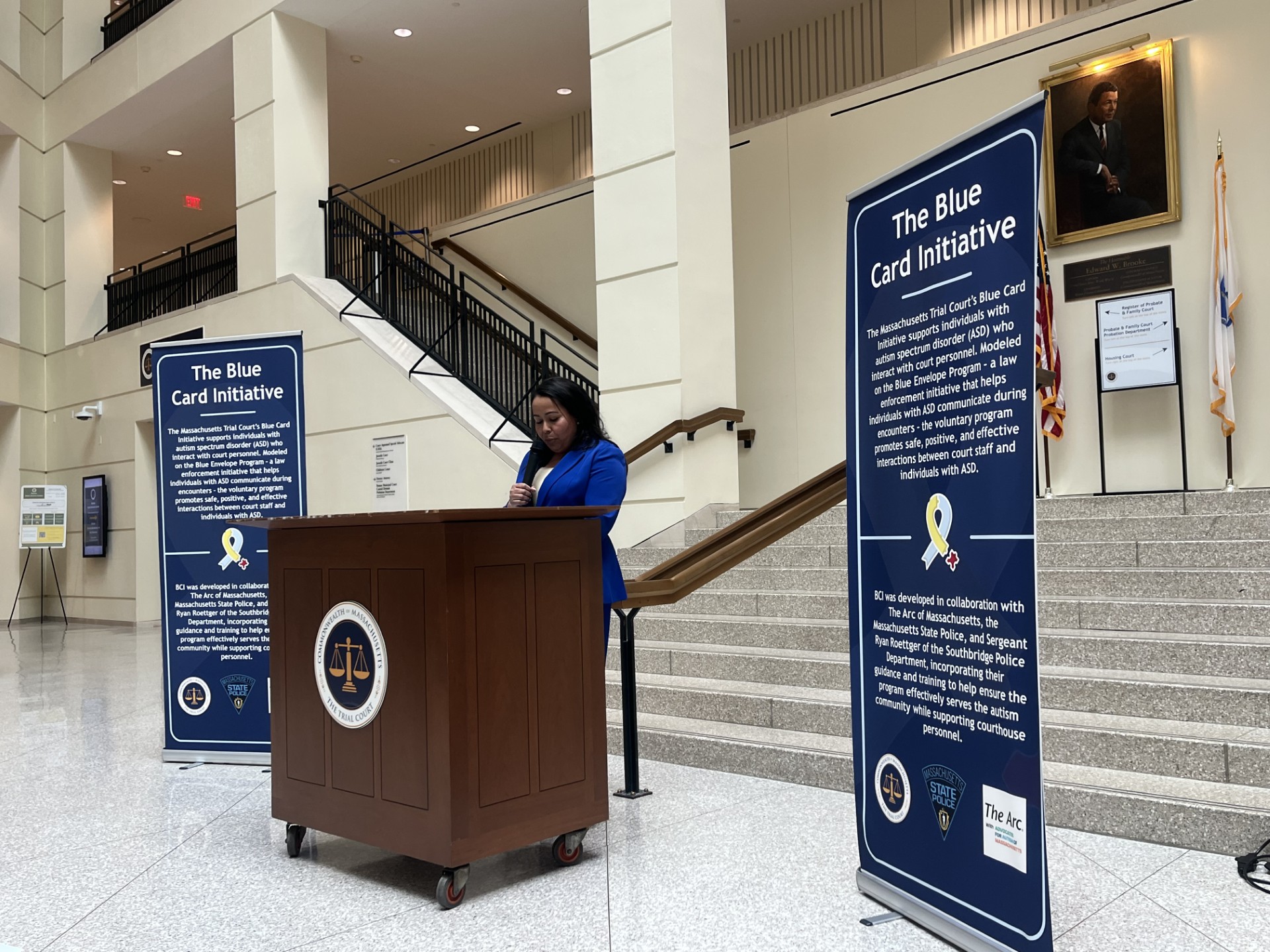 The Arc of Massachusetts, AFAM Collaborate on Creation of the Blue Card Initiative by the Massachusetts Trial Court