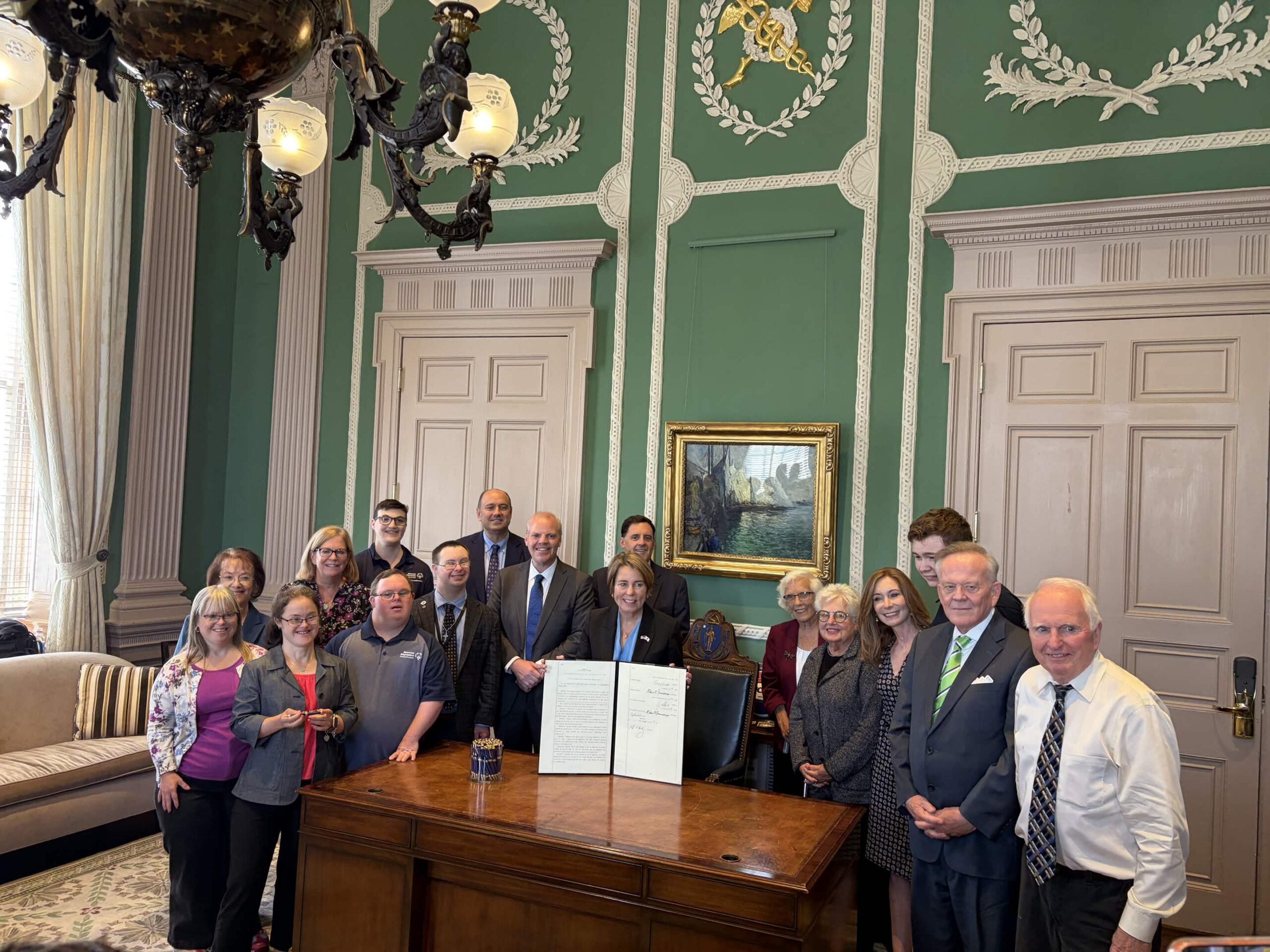 The Arc of Massachusetts Celebrates Formal Signing of Archaic Language Bill into Law by Governor Maura Healey
